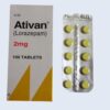 Buy Ativan 2 mg